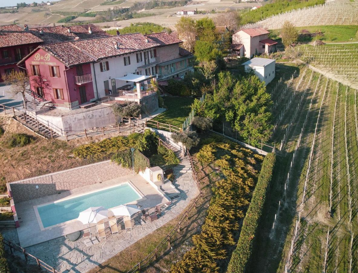 Poggio Dei Farinetti Bed and Breakfast Diano dʼAlba Exteriör bild